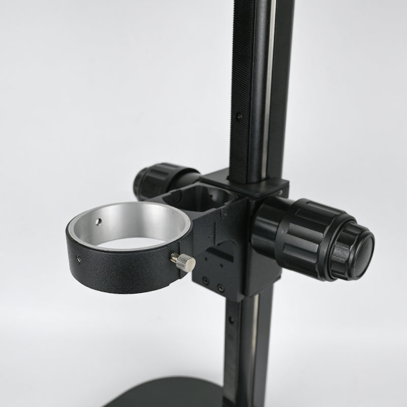 M3-R500CLED Heavy Base Microscope Track Stand with Base Light and Coarse And Fine Focus & 76mm Focus Block