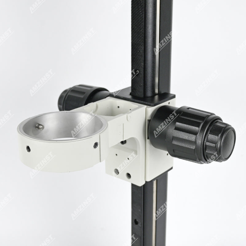 M3 Microscope Track Stand with Fine & Coarse Foucs and 76mm Scope Holder