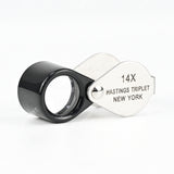 LPM-5903 Silver Color Hand Loupe 14x