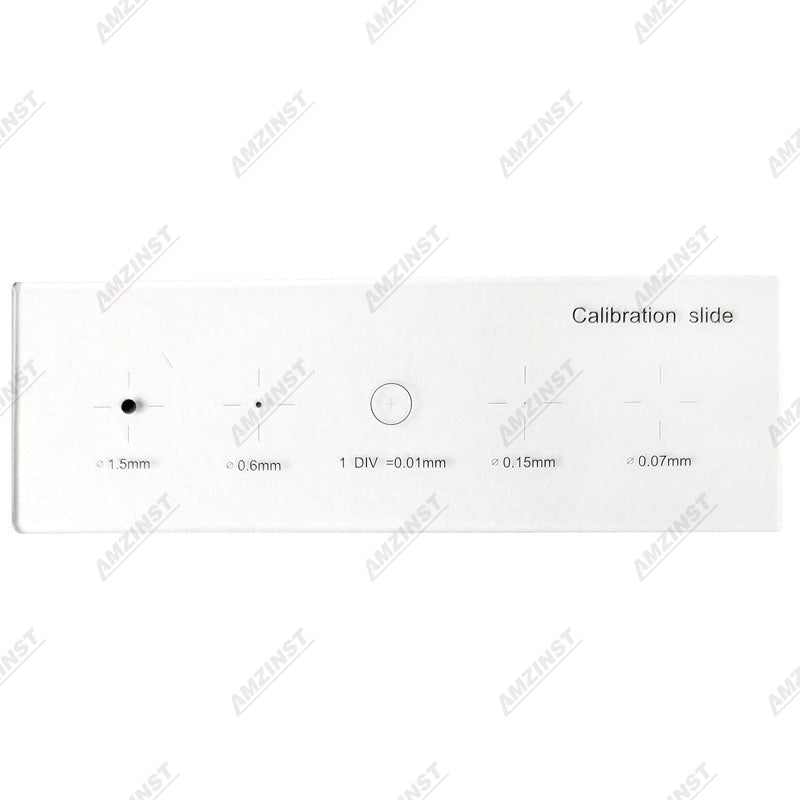 MS-5V Micrometer Calibration Slide with 5-Scales