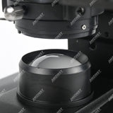 NK-04B 40X-1600X Microscopio biológico monocular con cabezal giratoria de 360 ​​° y iluminación LED de fondo