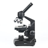 NK-04B 40x-400x Black Monocular Biological Microscope