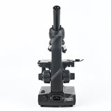 NK-04B 40x-400x Black Monocular Biological Microscope