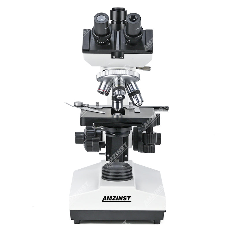 NK-107T 40X-1600X Microscopio biológico trinocular