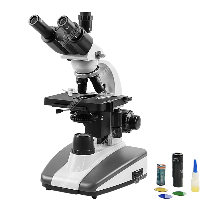 NK-203C 40X-1600X Microscopio biológico trinocular