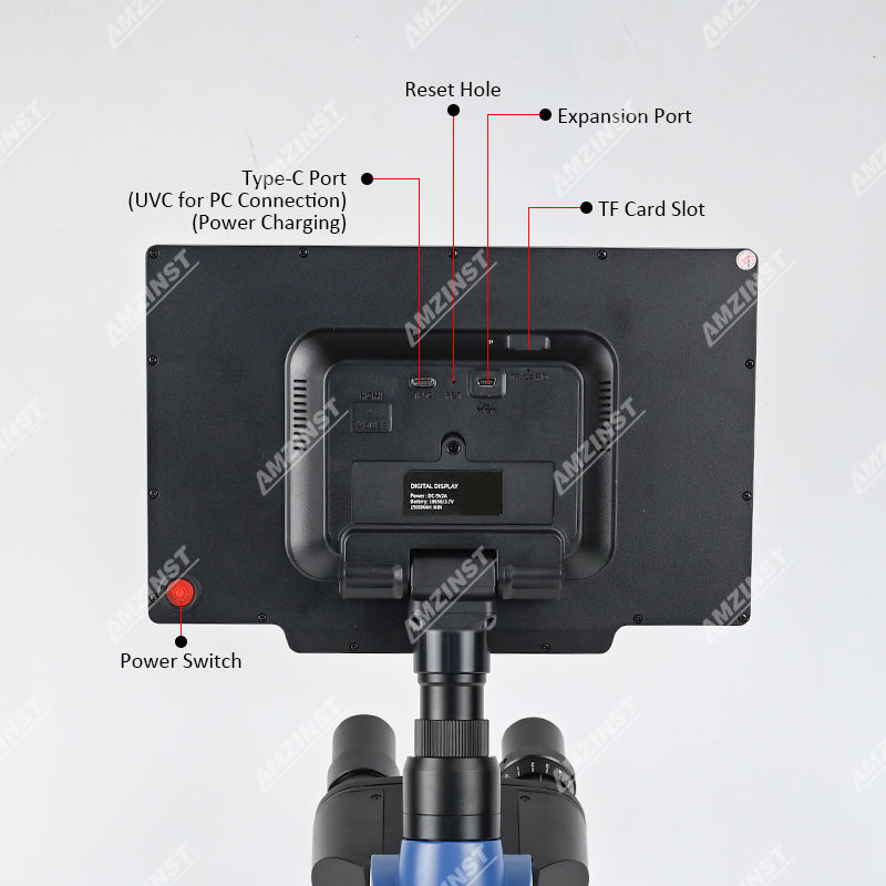 Microscopio biológico trinocular LED de campo claro clásico NK-210T 40X-2500X 
