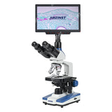 Microscopio biológico trinocular LED de campo claro clásico NK-210T 40X-2500X 