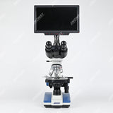 Microscopio biológico trinocular LED de campo claro clásico NK-210T 40X-2500X 