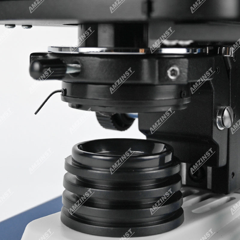 Microscopio biológico trinocular LED de campo claro clásico NK-210T 40X-2500X 