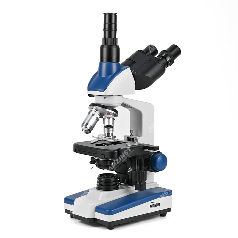 NK-210T 40X-2500X Classic LED Trinocular Brightfield Biological Microscope