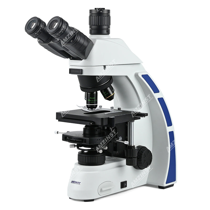 NK-30PHT Trinocular Phase Contrast Microscope with N.A.1.25 Phase Contrast turret condenser