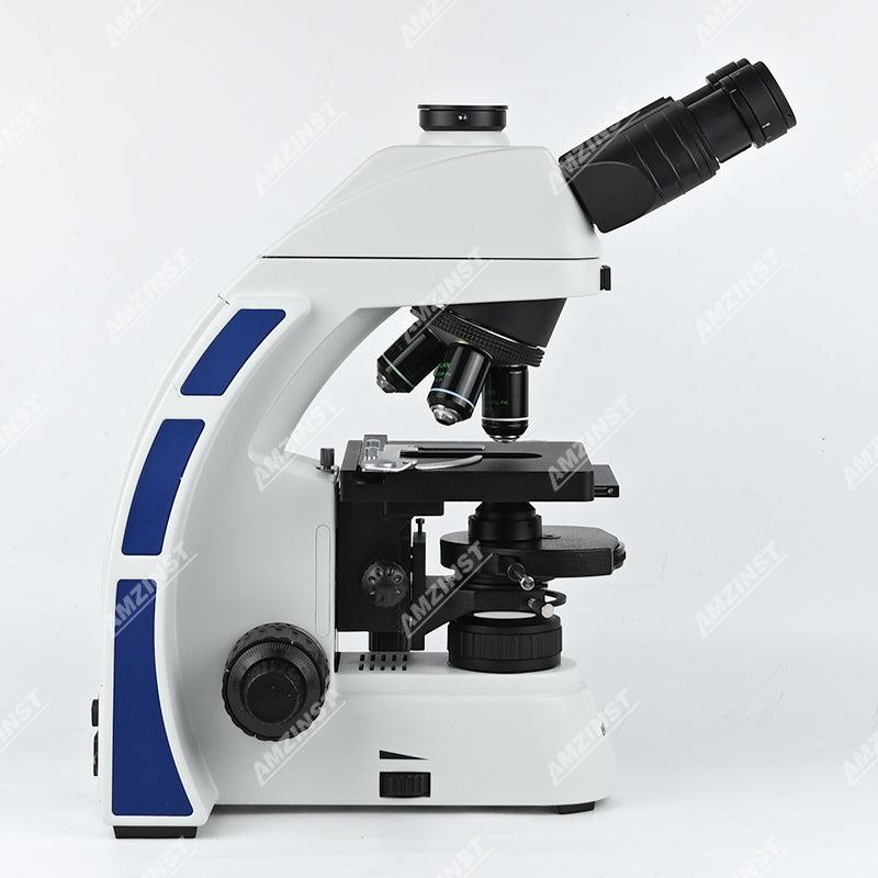 NK-30PHT Trinocular Phase Contrast Microscope with N.A.1.25 Phase Contrast turret condenser