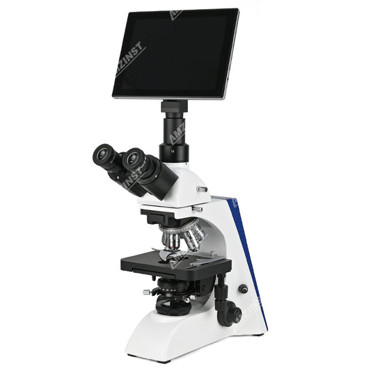 NK-310TLCD 40X-1000X Infinity Optical System Biological Microscope With 5.0MP LCD Touch Pad Screen