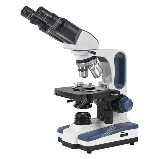 NK-350B 40X-2500X Binocular Biological Microscope with Handle