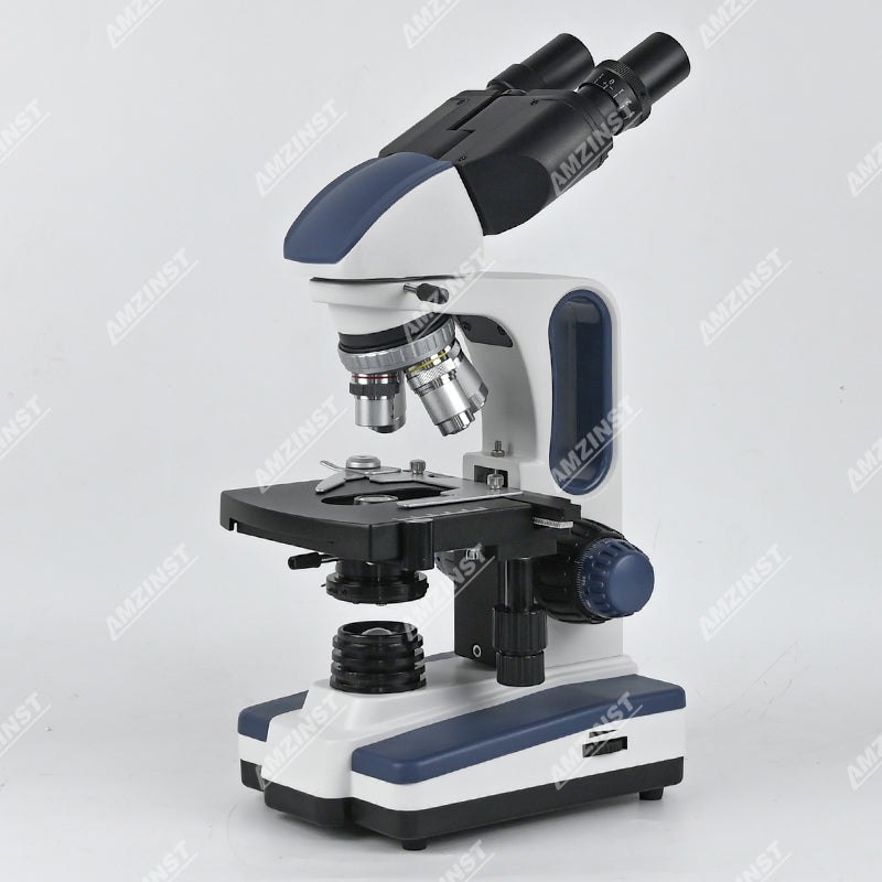 NK-350B 40X-2500X Binocular Biological Microscope with Handle