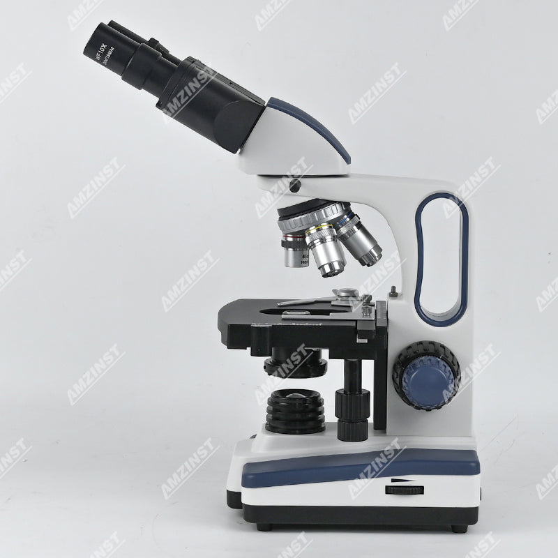 NK-350B 40X-2500X Binocular Biological Microscope with Handle