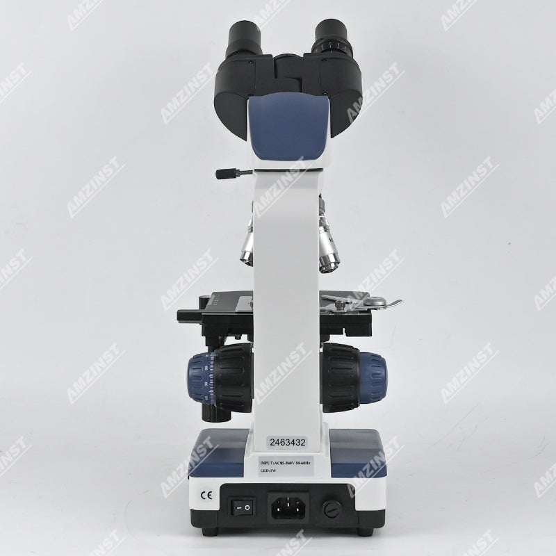 NK-350B 40X-2500X Binocular Biological Microscope with Handle