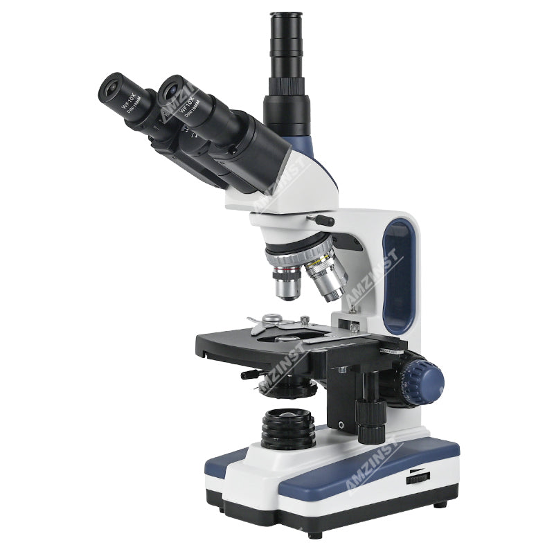 NK-350T 40X-2500X Trinocular Biological Microscope with Handle