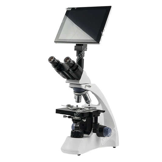 NK-80TLCD 40X-1600X Compound Microscope with 5.0MP LCD Touch Pad Screen