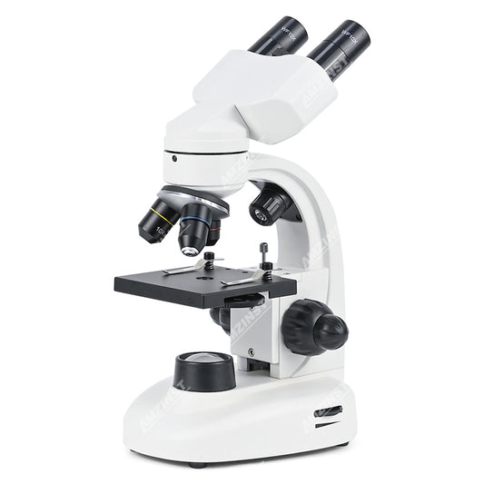 NK-T18B 40x-400x Students Binocular Microscope with LED Illumination