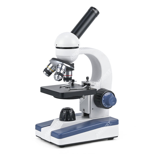 Microscopio biológico monocular educativo NK-T22 con la serie 185 Objetivo acromático