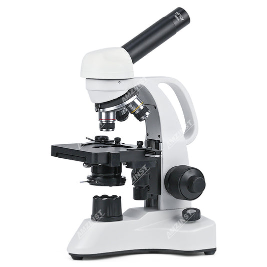 Microscopio biológico de estudiantes monoculares NK-T24D con enfoque grueso y fino