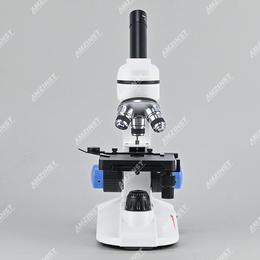 NK-T27 40x-400x Monocular Biological Microscope With Carrying Handle
