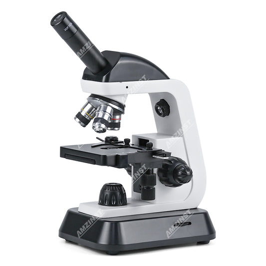 NK-T28 New Design 40x-400x Monocular Biological Microscope with coarser & fine adjustment