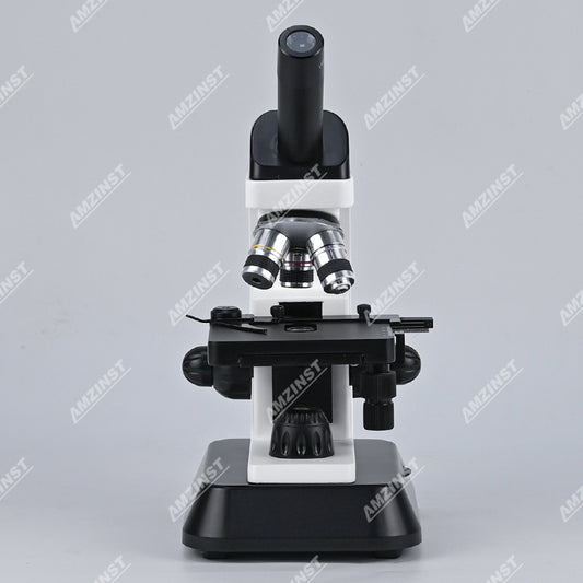 NK-T28 New Design 40x-400x Monocular Biological Microscope with coarser & fine adjustment