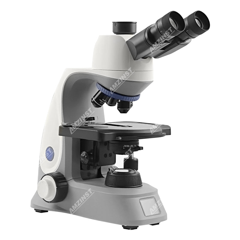NK-X33S New Design Upright Trinocular Biological Microscope with LCD display &  color temperature adjustment