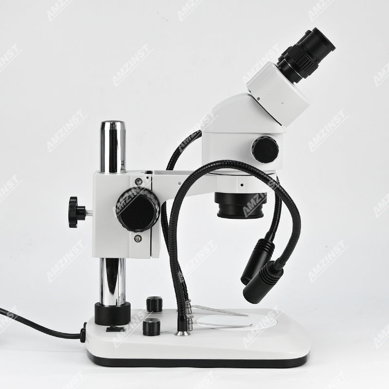 NZM0745B-D9 0.7X-4.5X Zoom Stereo Microscope with Dual Illuminator