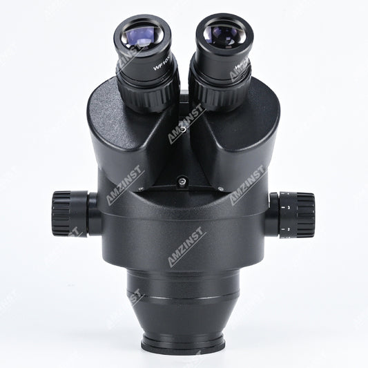 SZM-0745BHR 7x-45x Black Binocular Zoom Stereo Microscope Head