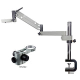 T-P14 Articulating Arm Stand with C-Clamp and 76mm Focus Mount