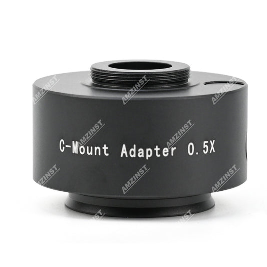 AJX-40M05C Focus ajustable 0.5x microscopio adaptador de cámara c-montaje
