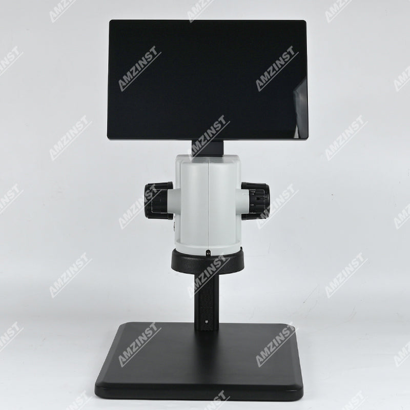 ZM-25LCD Video microscope built-in 5MP camera with 12 inch LCD screen