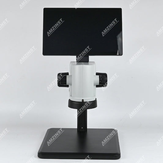 ZM-25LCD Video Stereo Microscope Built-in 5MP Camera With 12 Inch LCD Screen