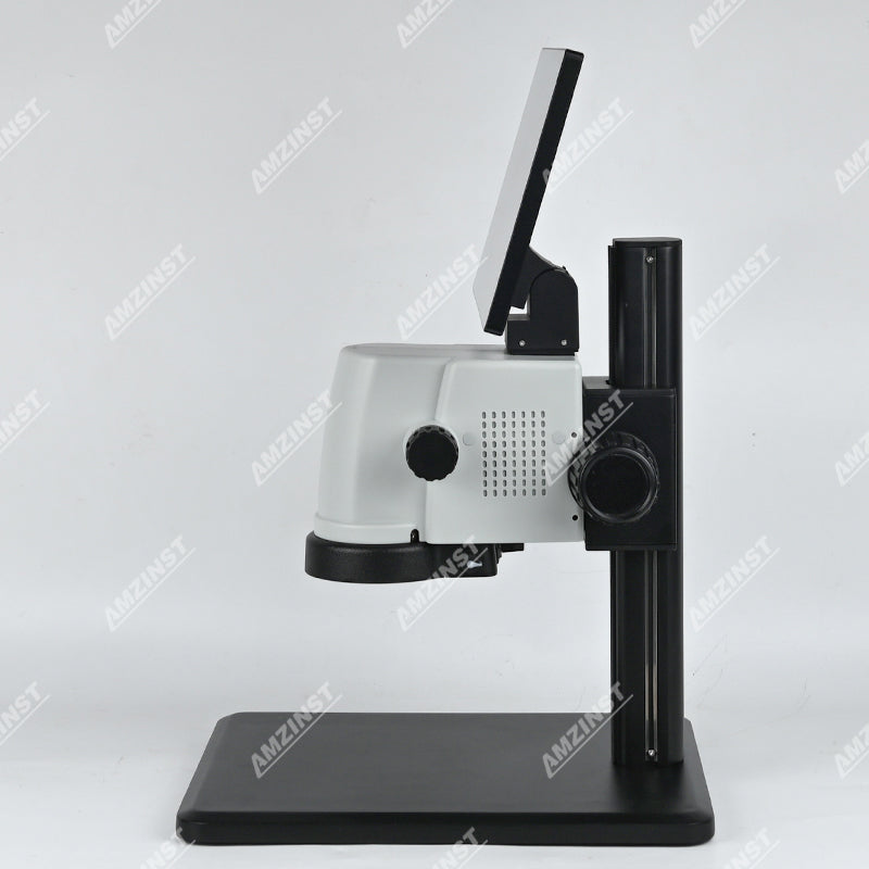 ZM-25LCD Video microscope built-in 5MP camera with 12 inch LCD screen