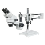 ZM-2BP2 0.7X-4.5X Microscopio estéreo binocular con soporte de doble brazo de brazo