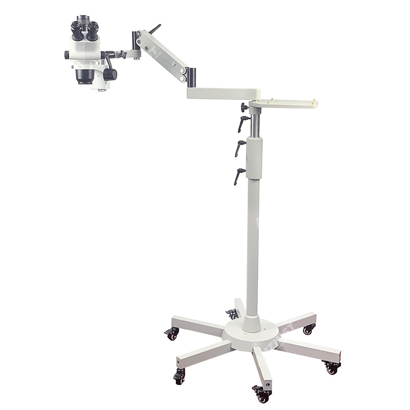 ZM-65WG2 Dental Microscope With Flexible Universal Pulley Stand