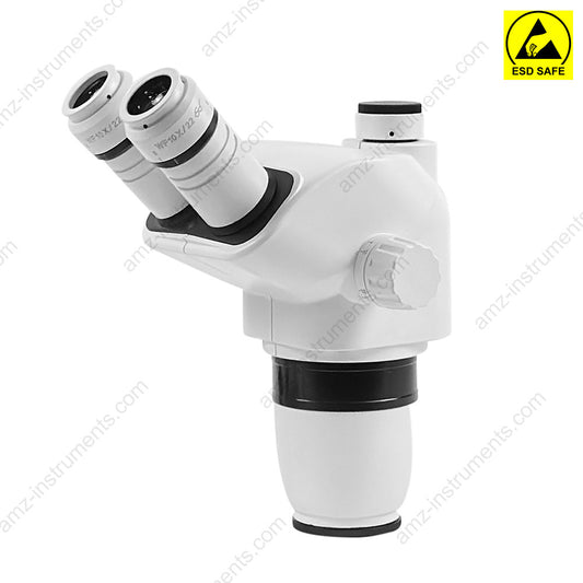 ZM-6745THESD 6.7x-45x Ultimate Greenough Trinocular ESD Safe Stereo Zoom Microscope Head