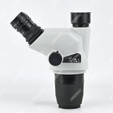 ZM-6745TX 6.7X-45X Greenough optical Trinocular Zoom Stereo Microscope Head with light split optional