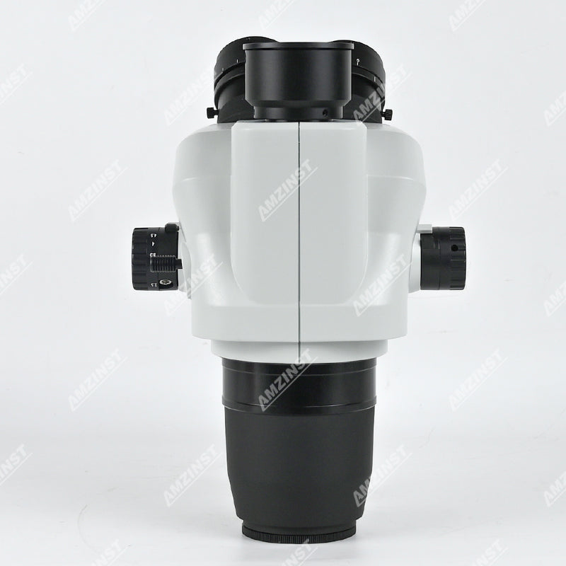 ZM-6745TX 6.7X-45X Greenough optical Trinocular Zoom Stereo Microscope Head with light split optional