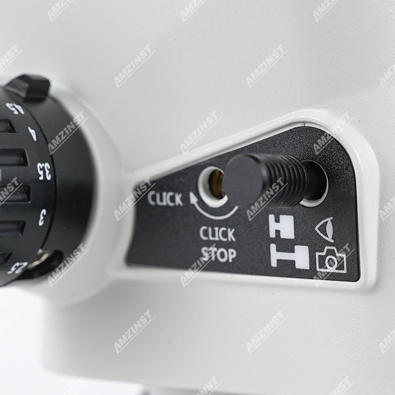 ZM-6745TX 6.7X-45X Greenough optical Trinocular Zoom Stereo Microscope Head with light split optional