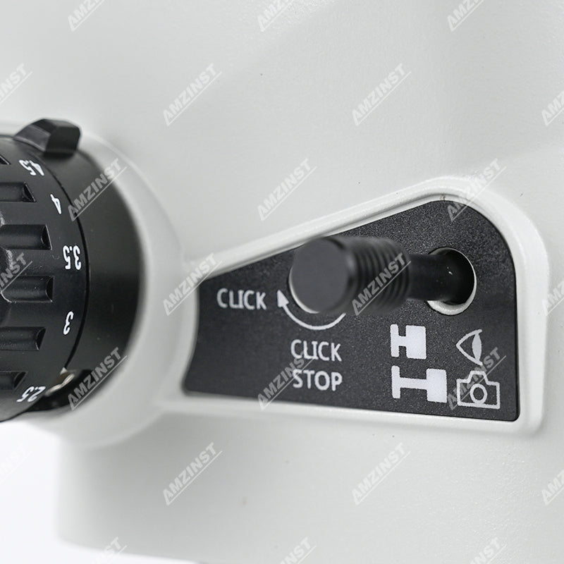 ZM-6745TX 6.7X-45X Greenough optical Trinocular Zoom Stereo Microscope Head with light split optional