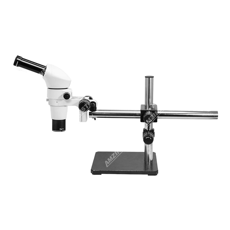 ZM-80BP4 Serise binocular paralelo zoom microscopio estéreo con soporte de pluma de un solo brazo T-P4