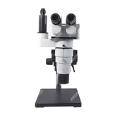 ZM-80NTP4 Serise Infinity Parallel Optical System Trinocular stereo microscope with T-P4 Single Arm Boom Stand