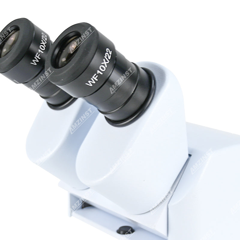ZM-850EG zoom ergonómico 0.8x-5x Infinito Paralelo Galilean Sistema óptico Binocular Cabeza de microscopio estereo