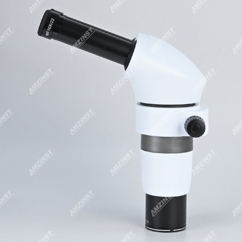 ZM-850HE Zoom 0.8x-5x Infinito Paralelo Galileo Sistema óptico Binocular Cabeza de microscopio estéreo