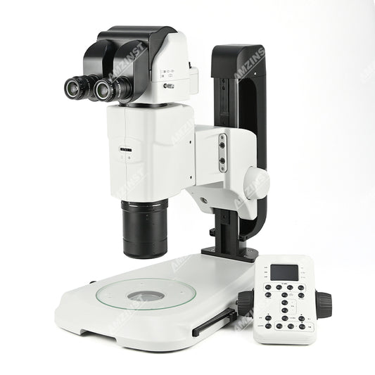 ZM-X90MD Zoom 0.75X-13.5X Motorized Focus Stereo Microscope