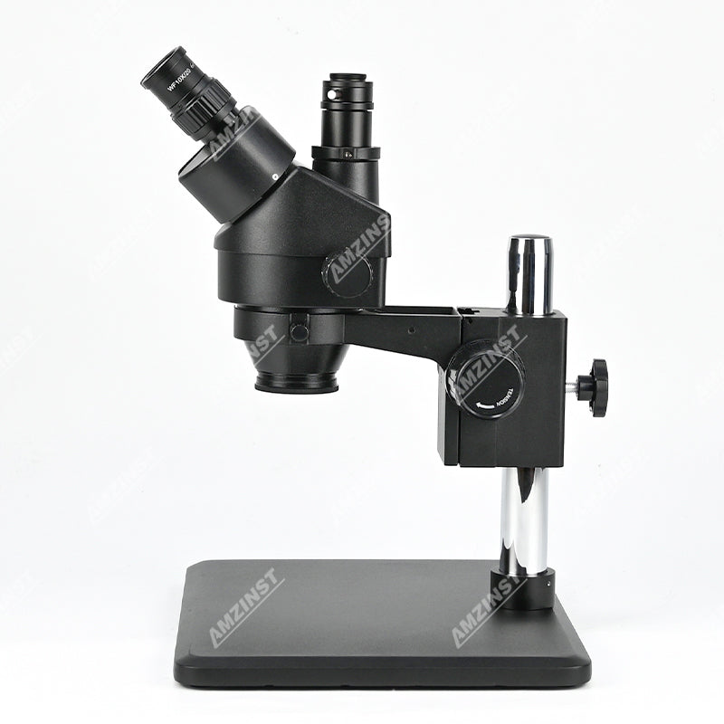 ZM0745T-B3 0.7X-4.5X Greenough Opticl Zoom Trinocular Stereo Microscope